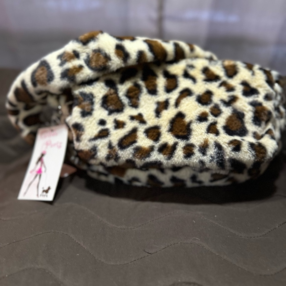 Leopard Print Crossbody Bag